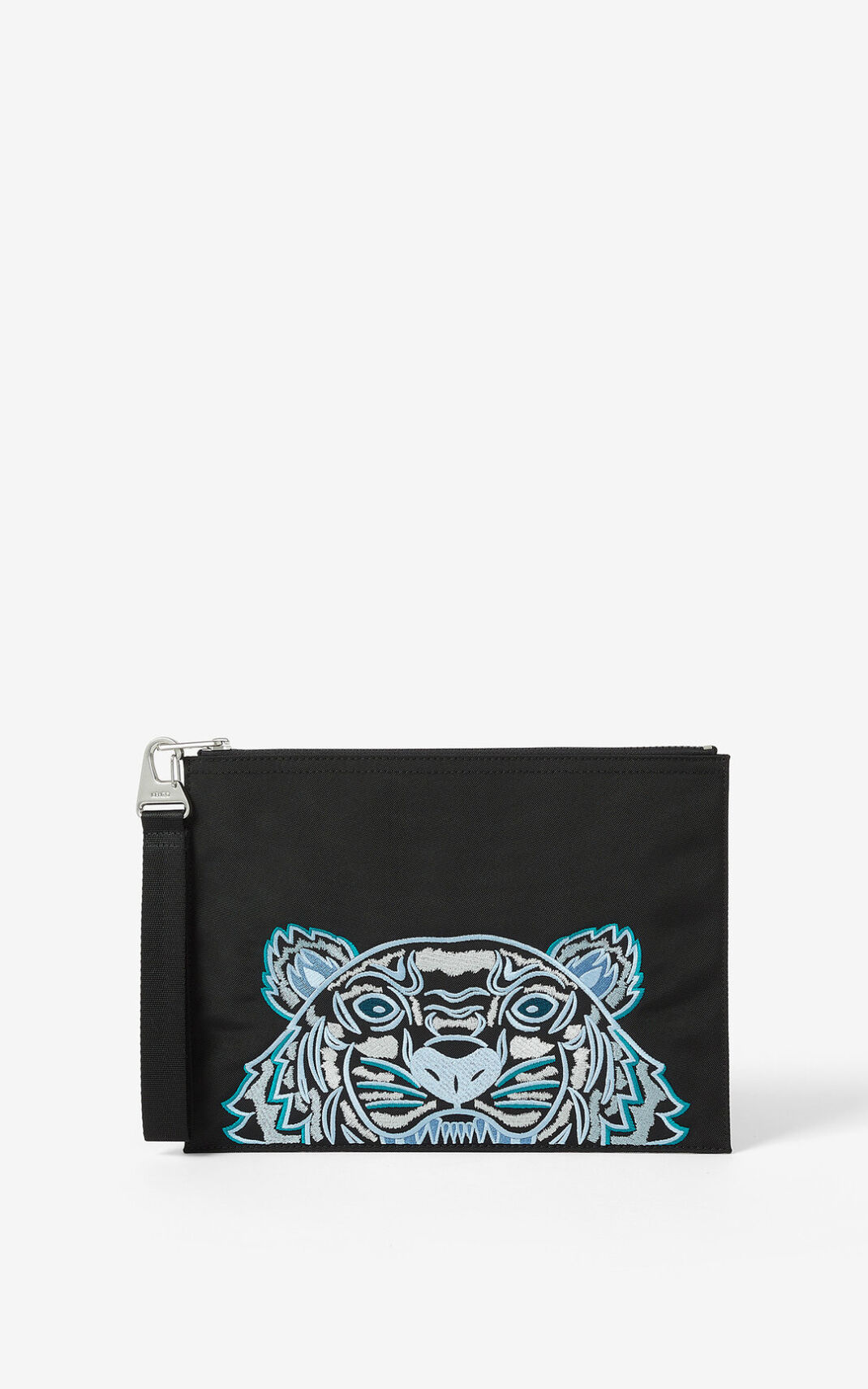 Pochette Kenzo Homme Large Toile Kampus Tiger Noir SRLJM-4032